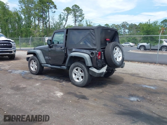2016 Jeep Wrangler Black Bear with VIN 1C4AJWAGXGL258874, listed as a IAAI auction lot 42497153 with 93,294 mi miles and . Bid and sale history available at DreamBid. Image 3.
