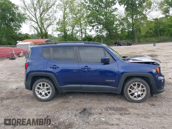 2019 Jeep Renegade Latitude with VIN ZACNJABB1KPK20281, listed as a IAAI auction lot 42171780 with Not provided miles and . Bid and sale history available at DreamBid. Image 13.
