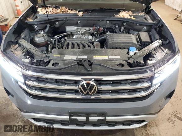 2022 Volkswagen Atlas SEL with VIN 1V2BE2CA6NC211539, listed as a Copart auction lot 79529644 with 27,340 mi miles and Salvage title. Bid and sale history available at DreamBid. Image 13.