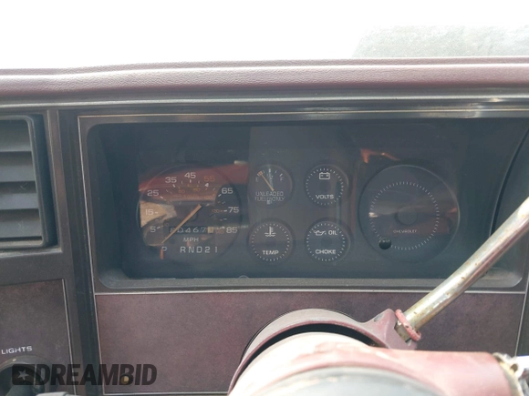 1984 Chevrolet Monte Carlo z VIN 1G1AZ37H9ER201513, wystawiony jako IAAI lot #42416804 z przebiegiem 80 467 mil mil oraz . Historia ofert i sprzedaży dostępna na DreamBid. Obrazek 7.