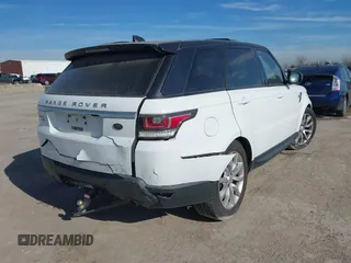 2017 Land Rover Range Rover Sport HSE with VIN SALWR2FK7HA673385, listed as a IAAI auction lot 41342521 with 83,796 mi miles and . Bid and sale history available at DreamBid. Image 4.