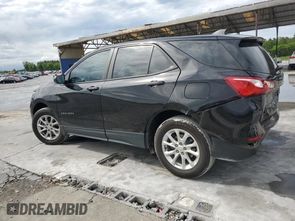 2021 Chevrolet Equinox LS with VIN 2GNAX5EV8M6120649, listed as a Copart auction lot 54083015 with 81,483 mi miles and Salvage title. Bid and sale history available at DreamBid. Image 2.