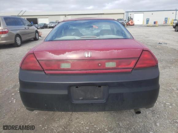 2001 Honda Accord Cpe EX with VIN 1HGCG32571A025185, listed as a Copart auction lot 41672155 with 222,800 mi miles and Salvage Title. Bid and sale history available at carsss.com. Image 6.