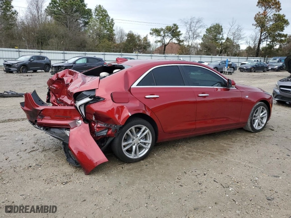 2023 Cadillac CT4 Luxury with VIN 1G6DA5RKXP0150324, listed as a Copart auction lot 48947605 with NaN miles and Salvage Title. Bid and sale history available at carsss.com. Image 3.