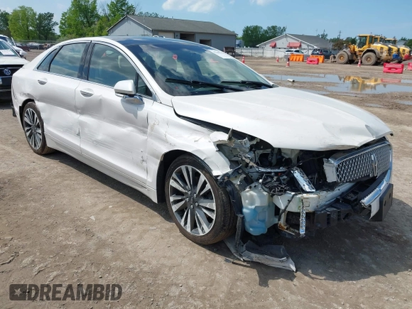 2017 Lincoln MKZ Reserve with VIN 3LN6L5F91HR627799, listed as a IAAI auction lot 42280512 with 110,632 mi miles and . Bid and sale history available at DreamBid. Image 1.