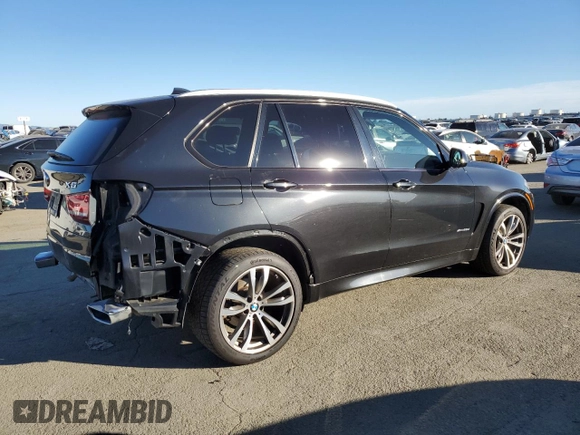 2014 BMW X5 xDrive35d with VIN 5UXKS4C52E0J95994, listed as a Copart auction lot 85813704 with 137,107 mi miles and Salvage Title. Bid and sale history available at carsss.com. Image 3.