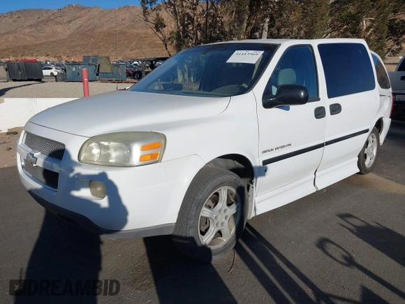 2006 Chevrolet Uplander LS Fleet with VIN 1GBDV13L96D139239, listed as a IAAI auction lot 41413569 with 165,748 mi miles. Bid and sale history available at carsss.com. Image 2.