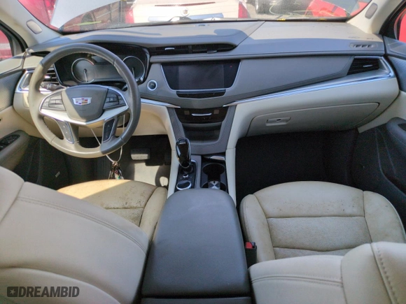 2020 Cadillac XT5 Premium Luxury FWD with VIN 1GYKNCRS9LZ161604, listed as a Copart auction lot 42565505 with 0 mi miles and Non Repairable. Bid and sale history available at carsss.com. Image 8.