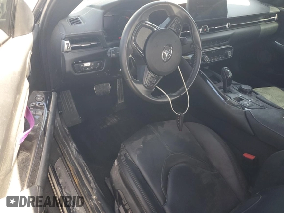 2020 Toyota GR Supra 3.0 with VIN WZ1DB4C00LW026728, listed as a Copart auction lot 76254554 with 19,815 mi miles and Non Repairable. Bid and sale history available at carsss.com. Image 8.