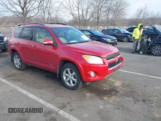 2009 Toyota RAV4 Ltd with VIN 2T3BK31VX9W007335, listed as a IAAI auction lot 41699993 with 183,658 mi miles. Bid and sale history available at carsss.com. Image 1.