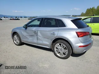2018 Audi Q5 Premium Plus with VIN WA1BNAFY2J2209396, listed as a Copart auction lot 52804525 with 55,027 mi miles and Salvage Title. Bid and sale history available at carsss.com. Image 2.