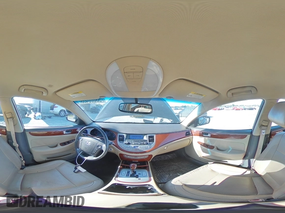 2013 Hyundai Genesis 3.8L z VIN KMHGC4DD5DU235658, wystawiony jako Copart lot #58000435 z przebiegiem 131 702 mil mil oraz Szkoda całkowita • Salvage title. Historia ofert i sprzedaży dostępna na DreamBid. Obrazek 14.