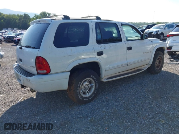 1999 Dodge Durango with VIN 1B4HS28Z7XF506442, listed as a IAAI auction lot 42611396 with 200,467 mi miles and . Bid and sale history available at DreamBid. Image 4.