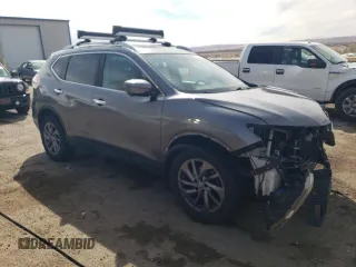 2016 Nissan Rogue SL with VIN 5N1AT2MV2GC751828, listed as a Copart auction lot 49998355 with 125,789 mi miles and Salvage Title. Bid and sale history available at DreamBid. Image 4.