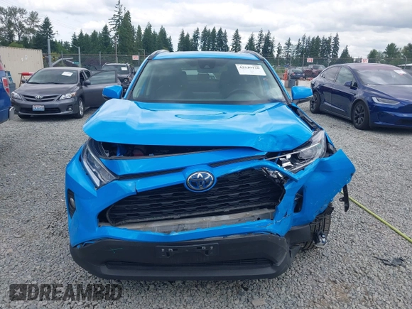 2021 Toyota RAV4 Hybrid LE with VIN 4T3B6RFV6MU048392, listed as a IAAI auction lot 42549120 with 61,661 mi miles and . Bid and sale history available at DreamBid. Image 12.