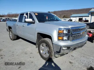 2015 Chevrolet Silverado 1500 LT with VIN 1GCVKREC4FZ381668, listed as a Copart auction lot 50797285 with 172,540 mi miles and Salvage Title. Bid and sale history available at DreamBid. Image 4.