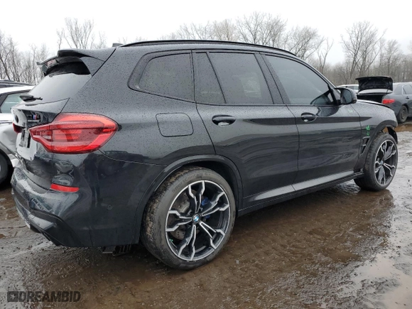 2020 BMW X3 M Competition with VIN 5YMTS0C00L9B16909, listed as a Copart auction lot 44322144 with 31,733 mi miles. Bid and sale history available at carsss.com. Image 3.