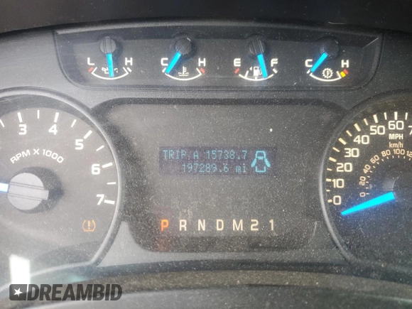 2013 Ford F-150 XL with VIN 1FTFX1EF1DFB09577, listed as a Copart auction lot 51063005 with 197,289 mi miles and Salvage title. Bid and sale history available at DreamBid. Image 9.