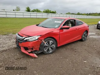 2016 Honda Civic EX-T z VIN 2HGFC3B34GH358526, wystawiony jako Copart lot #55701425 z przebiegiem 209 139 mil mil oraz Szkoda całkowita • Salvage title. Historia ofert i sprzedaży dostępna na DreamBid. Obrazek 1.