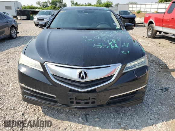 2015 Acura TLX Technology with VIN 19UUB1F57FA015832, listed as a Copart auction lot 59183235 with 84,395 mi miles and Salvage title. Bid and sale history available at DreamBid. Image 5.