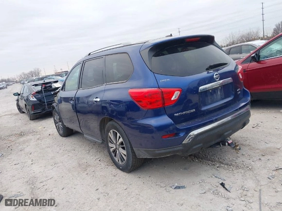 2018 Nissan Pathfinder SV with VIN 5N1DR2MM1JC636244, listed as a IAAI auction lot 41081084 with 114,711 mi miles. Bid and sale history available at carsss.com. Image 3.
