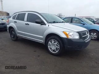 2007 Dodge Caliber SXT with VIN 1B3HB48BX7D379555, listed as a IAAI auction lot 41806050 with 99,662 mi miles and . Bid and sale history available at DreamBid. Image 1.