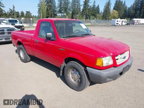 2001 Ford Ranger XL with VIN 1FTYR10DX1PB62034, listed as a IAAI auction lot 42111725 with 188,307 mi miles. Bid and sale history available at carsss.com. Image 1.