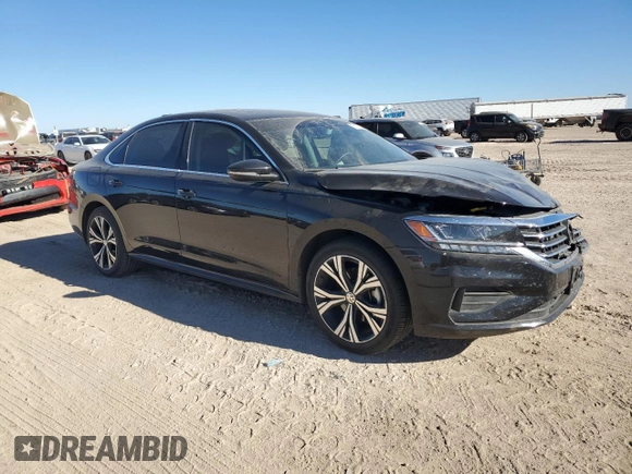 2021 Volkswagen Passat SE with VIN 1VWSA7A30MC006177, listed as a Copart auction lot 85939264 with 61,028 mi miles and Salvage title. Bid and sale history available at DreamBid. Image 4.