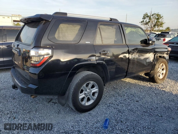 2022 Toyota 4Runner SR5 with VIN JTEEU5JR5N5269489, listed as a Copart auction lot 57460955 with 42,981 mi miles and Salvage title. Bid and sale history available at DreamBid. Image 3.