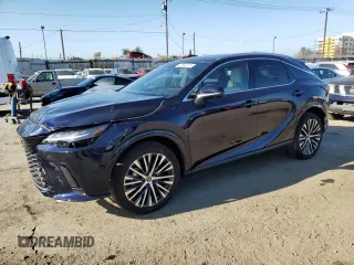 2024 Lexus RX with VIN JTJCHMAA7R2020524, listed as a Copart auction lot 52643205 with 6,628 mi miles and Salvage Title. Bid and sale history available at carsss.com. Image 1.