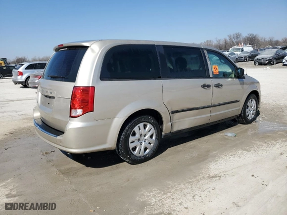 2014 Dodge Grand Caravan SE with VIN 2C4RDGBG5ER104169, listed as a Copart auction lot 48216575 with 331,720 mi miles and Salvage Title. Bid and sale history available at carsss.com. Image 3.