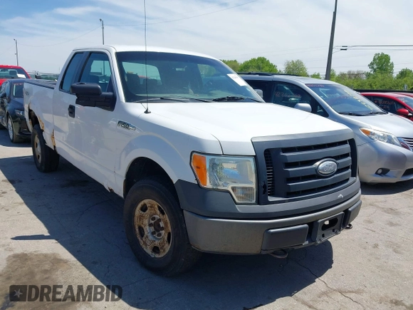 2009 Ford F-150 STX with VIN 1FTRX14839FB18790, listed as a IAAI auction lot 42289409 with 247,926 mi miles and . Bid and sale history available at DreamBid. Image 1.