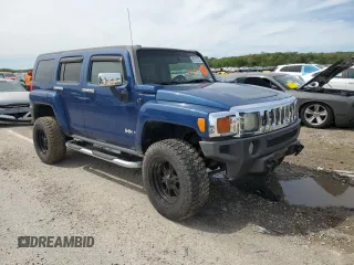 2006 Hummer H3 with VIN 5GTDN136468176500, listed as a Copart auction lot 55115135 with Not Provided miles and Salvage Title. Bid and sale history available at DreamBid. Image 4.