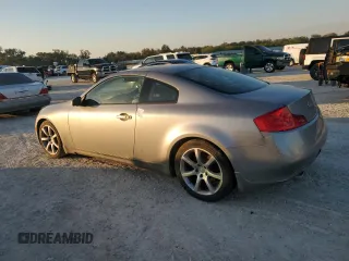 2006 Infiniti G35 Coupe with VIN JNKCV54E56M709136, listed as a Copart auction lot 83670934 with 0 mi miles and Non Repairable. Bid and sale history available at carsss.com. Image 2.