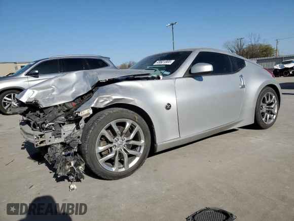 2013 Nissan 370Z with VIN JN1AZ4EH2DM880023, listed as a Copart auction lot 49601885 with 79,196 mi miles and Salvage Title. Bid and sale history available at carsss.com. Image 1.