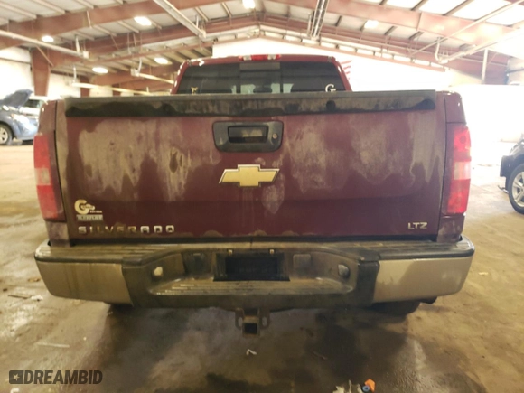 2009 Chevrolet Silverado 1500 LTZ with VIN 1GCEK39059Z250332, listed as a Copart auction lot 42922825 with 190,154 mi miles and Clean Title. Bid and sale history available at carsss.com. Image 6.