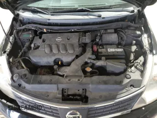 2007 Nissan Versa 1.8 S with VIN 3N1BC13E87L409263, listed as a Copart auction lot 53565105 with 124,860 mi miles and Salvage Title. Bid and sale history available at carsss.com. Image 11.
