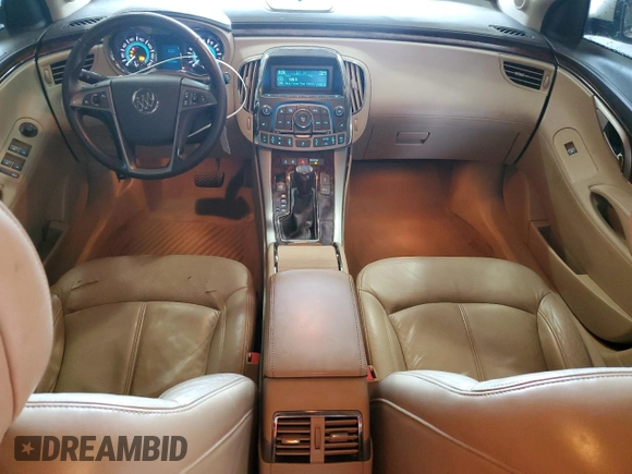2010 Buick LaCrosse CXL with VIN 1G4GC5EG4AF194180, listed as a Copart auction lot 59618645 with 104,195 mi miles and Salvage title. Bid and sale history available at DreamBid. Image 8.