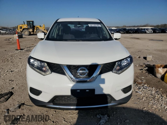 2016 Nissan Rogue S with VIN KNMAT2MV6GP689363, listed as a Copart auction lot 52176745 with 68,492 mi miles and Salvage Title. Bid and sale history available at DreamBid. Image 5.