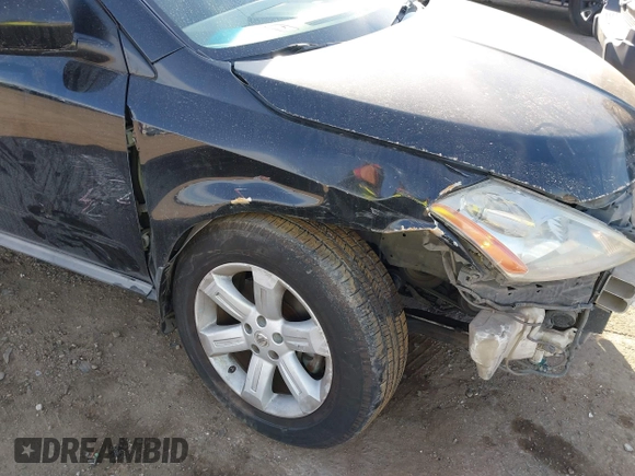 2007 Nissan Murano S with VIN JN8AZ08W77W602425, listed as a IAAI auction lot 41575887 with 136,513 mi miles and . Bid and sale history available at DreamBid. Image 6.