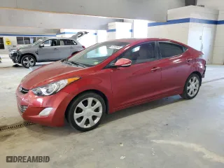 2011 Hyundai Elantra Ltd with VIN KMHDH4AE4BU150552, listed as a Copart auction lot 52203945 with 136,090 mi miles and Clean Title. Bid and sale history available at carsss.com. Image 1.