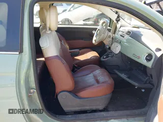 2013 FIAT 500 Lounge with VIN 3C3CFFER4DT512749, listed as a IAAI auction lot 42063224 with 186,157 mi miles and . Bid and sale history available at DreamBid. Image 5.