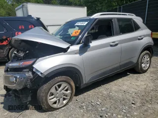 2020 Hyundai Venue SEL with VIN KMHRC8A37LU029221, listed as a Copart auction lot 56314845 with 51,182 mi miles and Salvage title. Bid and sale history available at DreamBid. Image 1.