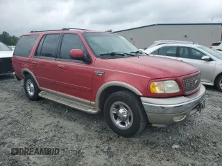 2002 Ford Expedition XLT with VIN 1FMEU17L02LA79716, listed as a Copart auction lot 57635465 with 230,298 mi miles and Salvage title. Bid and sale history available at DreamBid. Image 4.
