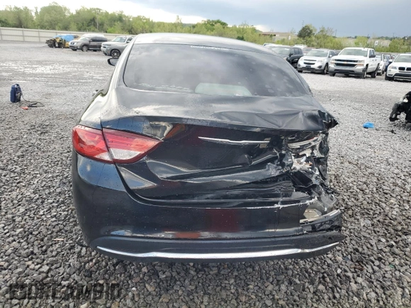2015 Chrysler 200 Limited with VIN 1C3CCCAB1FN668265, listed as a Copart auction lot 52980235 with 167,508 mi miles and Salvage Title. Bid and sale history available at DreamBid. Image 6.
