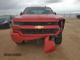 2018 Chevrolet Silverado 1500 Custom with VIN 3GCPCPEC7JG388830, listed as a Copart auction lot 78947194 with 81,508 mi miles and Salvage Title. Bid and sale history available at DreamBid. Image 5.