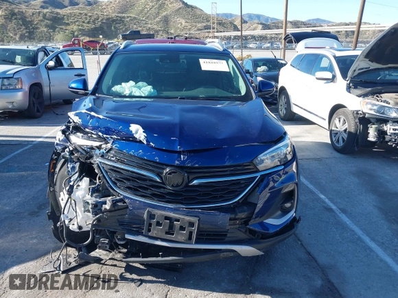 2023 Buick Encore GX Select with VIN KL4MMDS26PB126674, listed as a IAAI auction lot 41818871 with 25,001 mi miles and . Bid and sale history available at DreamBid. Image 11.