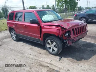 2017 Jeep Patriot High Altitude with VIN 1C4NJPFA6HD132065, listed as a IAAI auction lot 42538955 with 96,675 mi miles and . Bid and sale history available at DreamBid. Image 1.