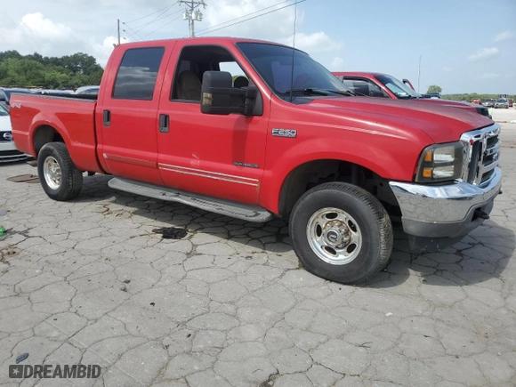 2001 Ford Super Duty F-250 XL with VIN 3FTNW21F81MA57774, listed as a Copart auction lot 65620094 with 349,151 mi miles and Salvage Title. Bid and sale history available at carsss.com. Image 4.
