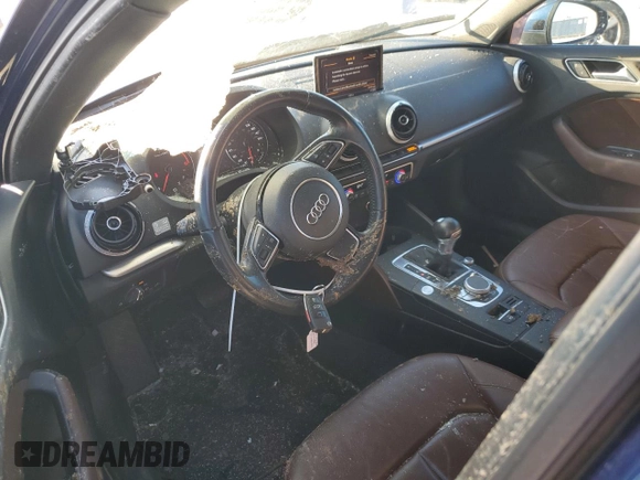 2015 Audi A3 2.0 TDI Premium Plus with VIN WAUCJGFF4F1082071, listed as a Copart auction lot 89051775 with 148,256 mi miles and Salvage Title. Bid and sale history available at carsss.com. Image 8.